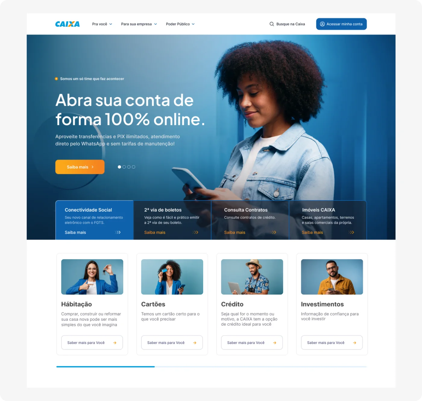 Site CAIXA — site