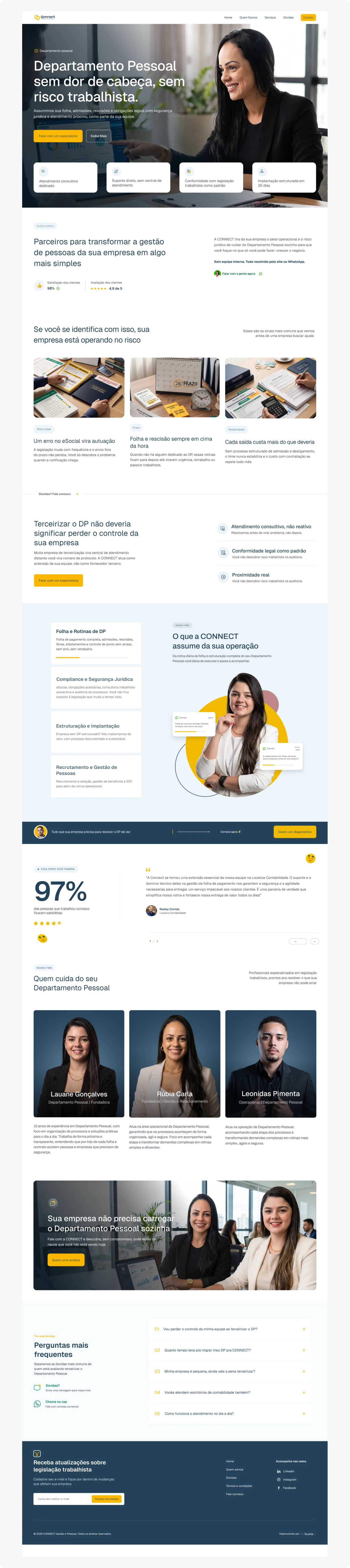 Connect Gestão e Pessoas — site