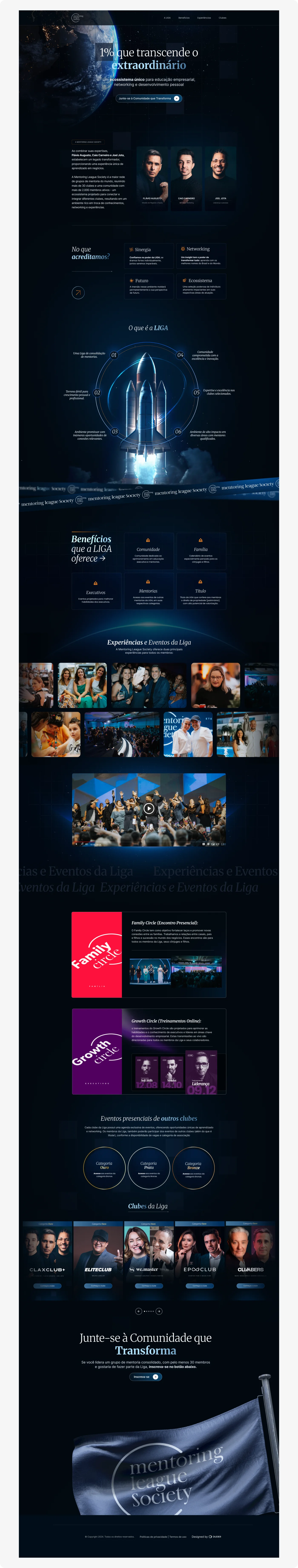 Mentoring League Society — site